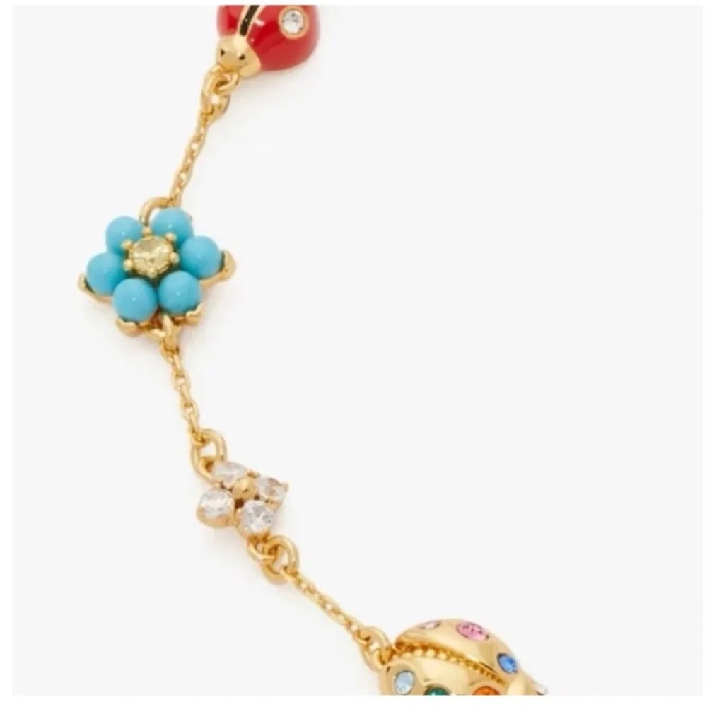 $78 Kate Spade Nature Walk Ladybug Bracelet - Picture 5 of 6
